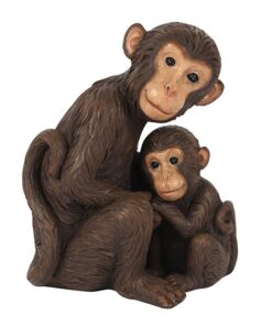 Monkey Mother and Baby Ornament