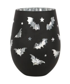 Bat Stemless Wine Glass