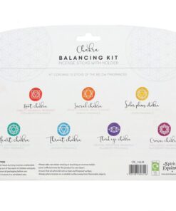 Alternative view of Chakra Incense Balancing Kit
