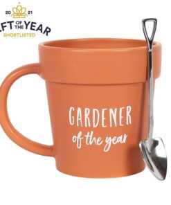 Gardener of the Year Pot Mug and Shovel Spoon