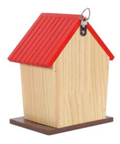 Alternative view of Garden Robin Bamboo Bird House