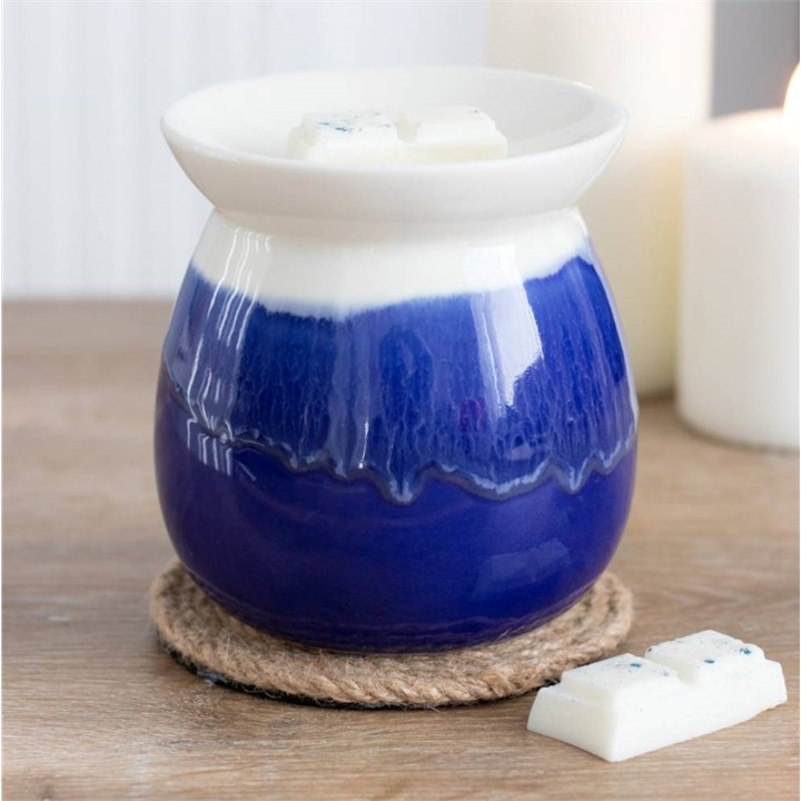 Blue Reactive Glaze Oil Burner - Image 5