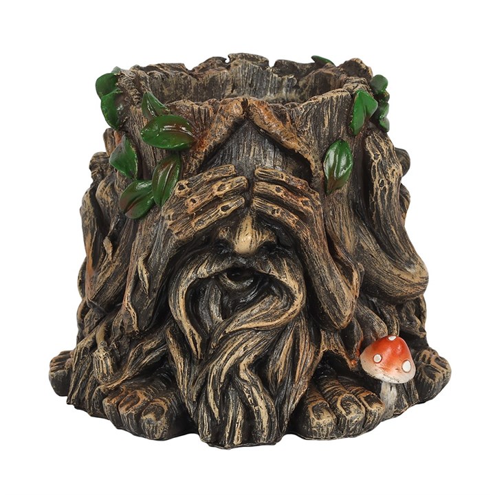 14cm Green Man Plant Pot - Image 2