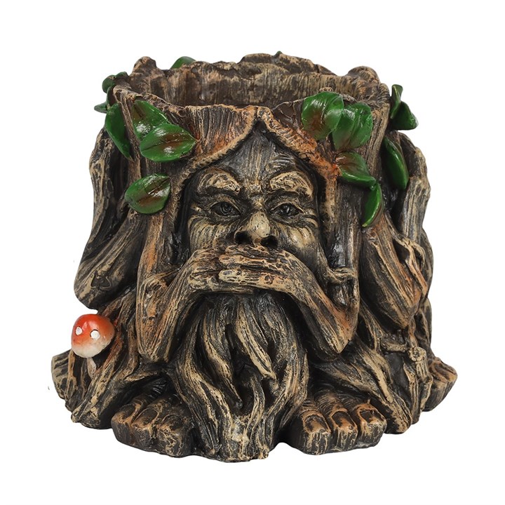 14cm Green Man Plant Pot - Image 4