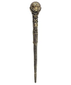 Bronze Pentagram Wand