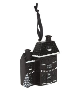 Alternative view of Haunted Holiday House Resin Christmas Decoration