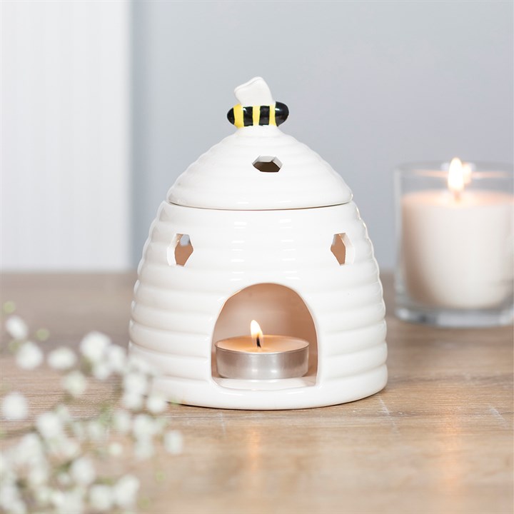 White Beehive Oil Burner - Image 5