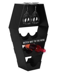 Alternative view of Coffin Wine Shelf