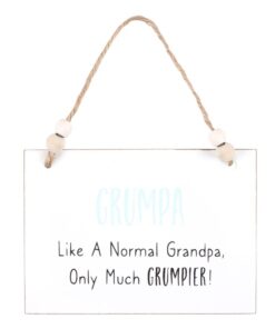 Grumpa Hanging Sign