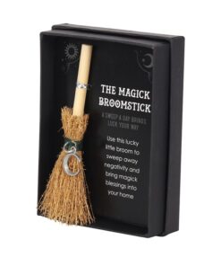 Alternative view of Crescent Moon Mini Magick Broomstick