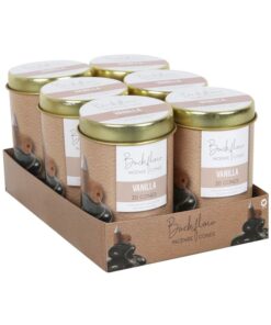 6 Tins of Elements Vanilla Jumbo Backflow Cones