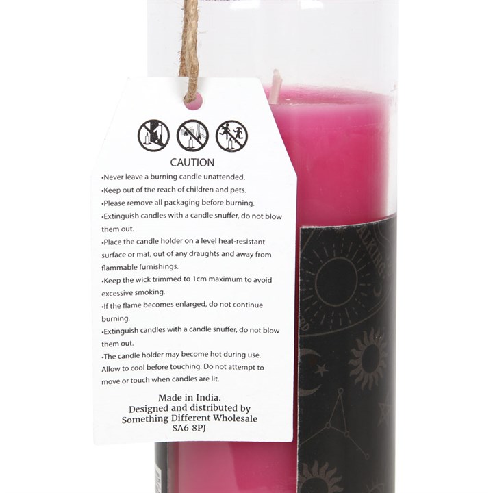 Floral 'Friendship' Spell Tube Candle - Image 2