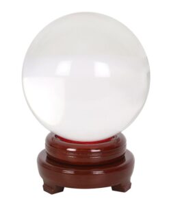 Alternative view of 15cm Crystal Ball with Stand