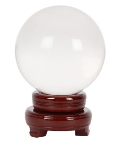 Alternative view of 13cm Crystal Ball with Stand