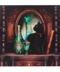 Absinthe Light Up Canvas Plaque by Lisa Parker