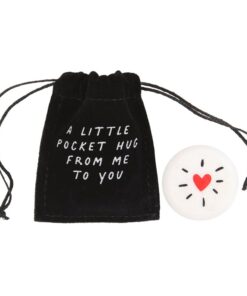 Alternative view of Box of 24 Pocket Hug Sentiment Stones
