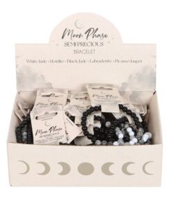 Set of 36 Moon Phase Crystal Bracelets