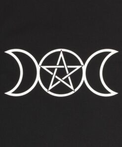 Alternative view of Triple Moon Cotton Tote Bag