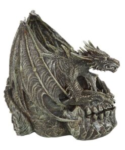 Alternative view of Draco Dragon Skull Ornament by Spiral Direct