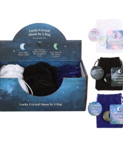 Set of 24 Lucky Crystal Moons in Display