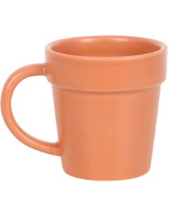 Alternative view of Plain Plant Pot Ceramic Mug and Shovel Spoon
