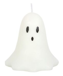 10cm Unscented Ghost Candle