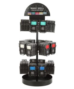 Set of 72 Magic Spell Candles on Tabletop Spinner Display