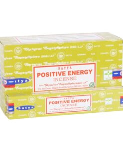 12 Packs of Positive Energy Incense Sticks by Satya
