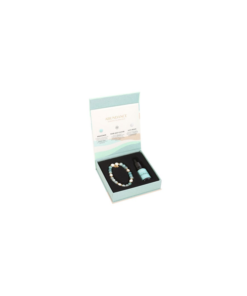 Alternative view of Abundance Amazonite Crystal Essential Oil Bracelet