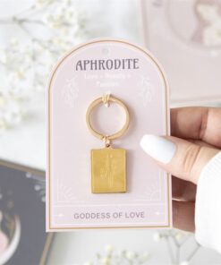Aphrodite Goddess Talisman Keyring
