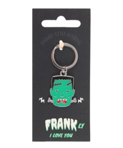 Alternative view of Monster Frank Enamel Keyring