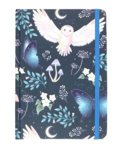 Night Flight Owl A5 Notebook